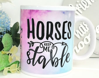 Horse Themed Mugs